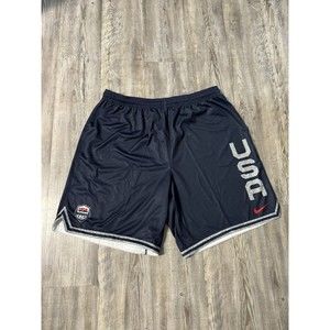 Nike Authentic Team Issue Men XXL Basketball Practice Shorts USA CN8120-451 RARE